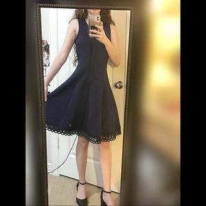 Donna Ricco Navy Blue Dress, size: 4&5